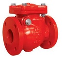6" SWING CHECK VALVE (NRV) FLANGED 300 PSI UL/FM WEFLO UK